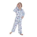 Lavenderi Toddle Kids Girls Boys 100% Cotton Long Sleeve Pajama Set, Pajamas for Kids (Size 2 Toddler-14 Years)