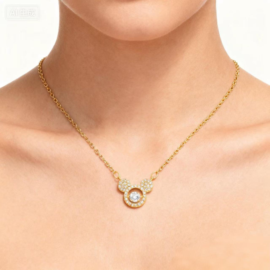 Lavenderi Mouse Necklaces for Women