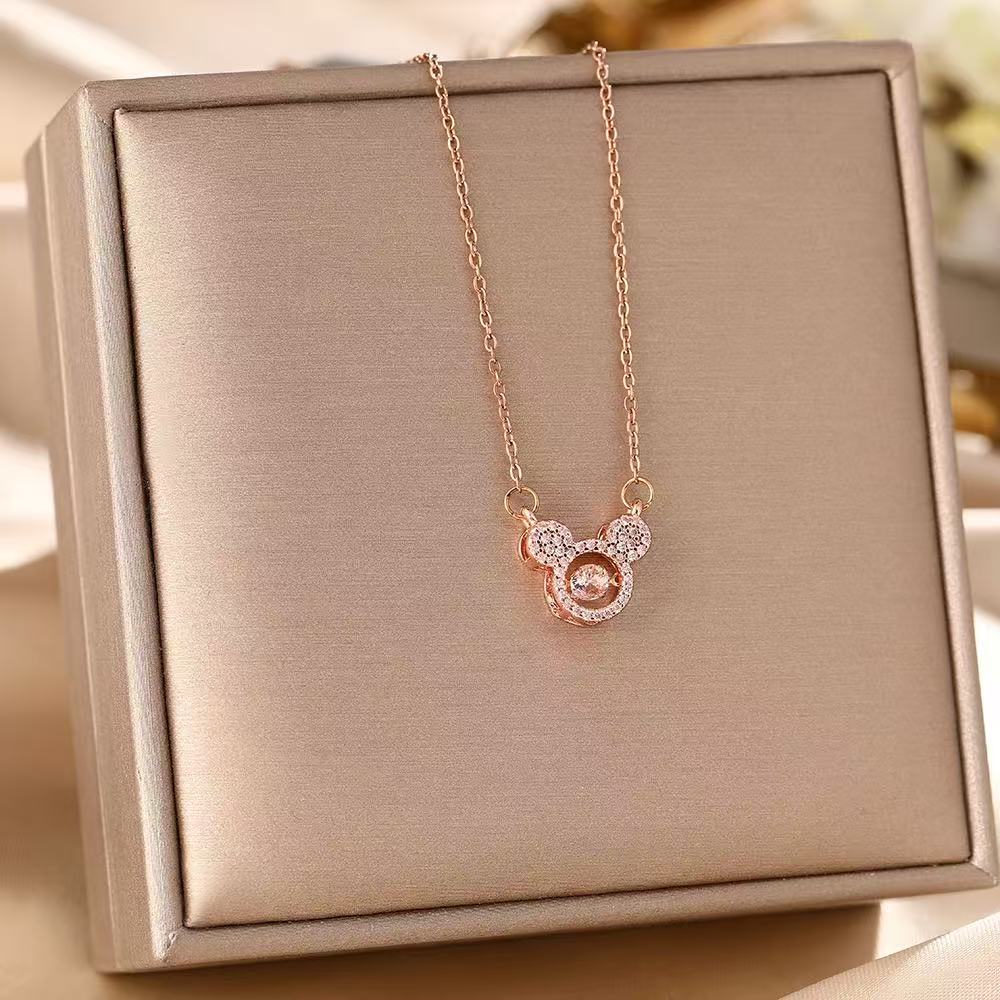 Lavenderi Mouse Necklaces for Women