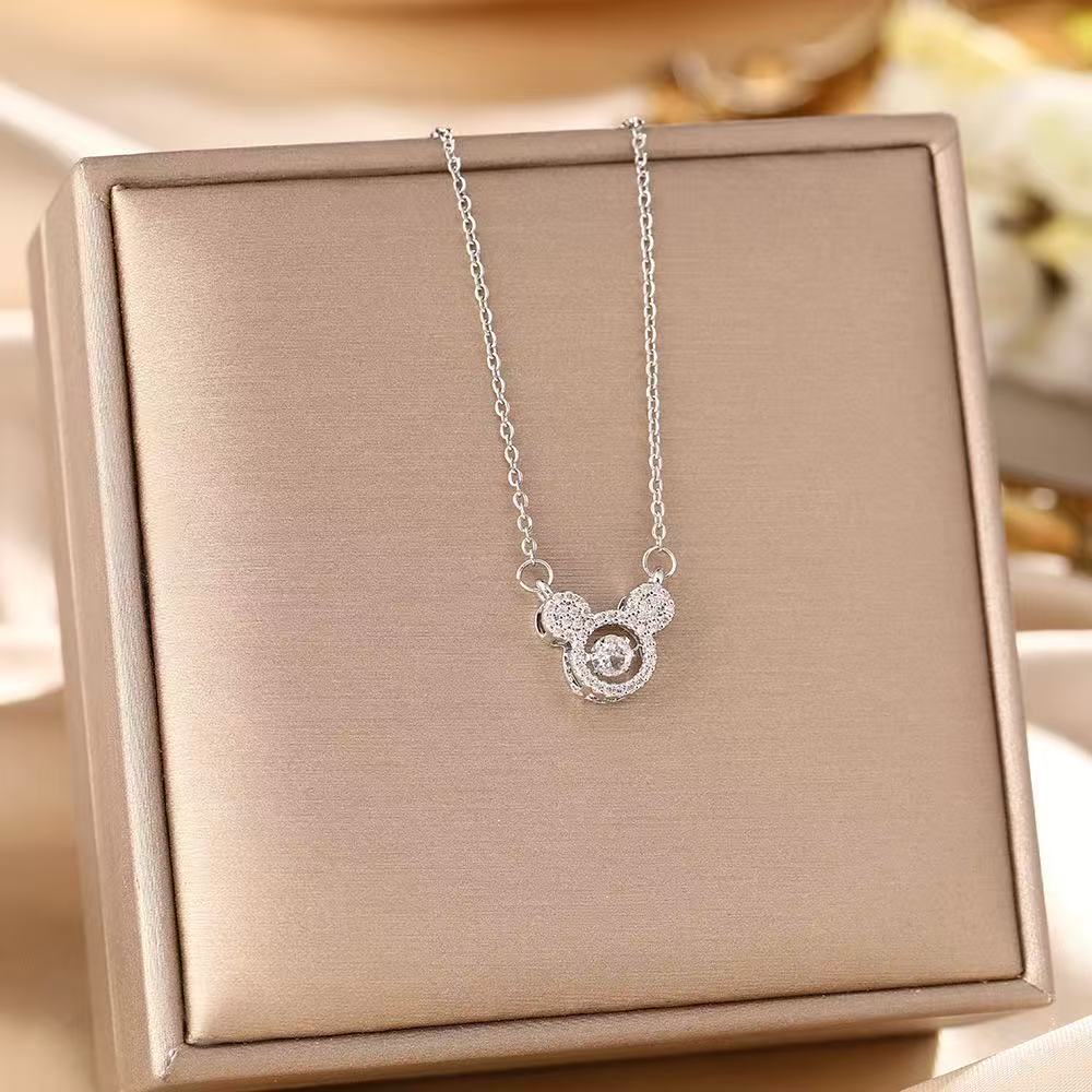 Lavenderi Mouse Necklaces for Women