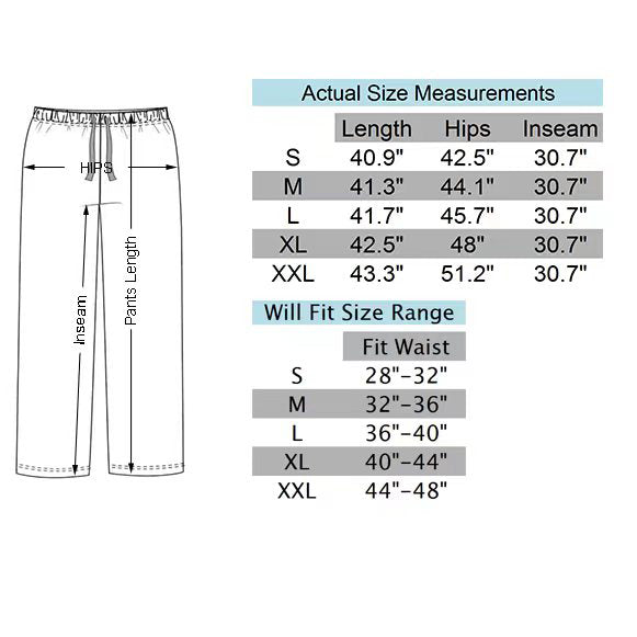 Lavenderi Men’s Soft Woven Cotton Flannel Pajama Pants, Long Pajama Bottoms with Drawstring and Pockets