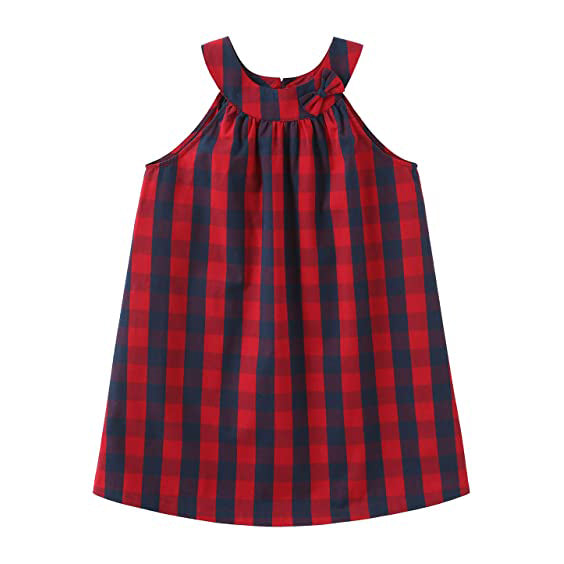 Toddle Kids Girls 100% Cotton Sleeveless Nightgown, Nightdress for Girls (Size 2 Toddler-14 Years)