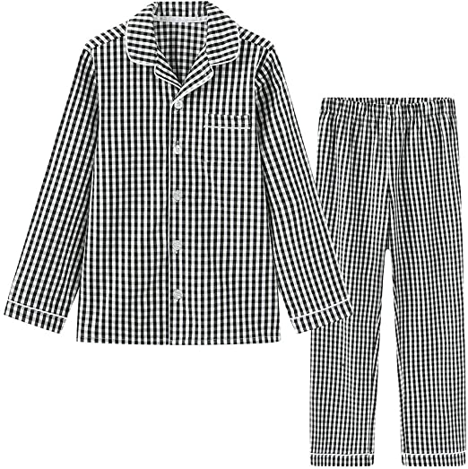 Lavenderi Toddle Kids Girls Boys 100% Cotton Long Sleeve Pajama Set, Pajamas for Kids (Size 2 Toddler-14 Years)