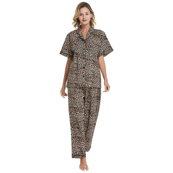 Lavenderi Women's 100% Cotton short Sleeve Pajama Set, Pajamas for Women