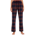Lavenderi Women’s Soft Woven Cotton Flannel Pajama Pants, Long Pajama Bottoms with Drawstring and Pockets